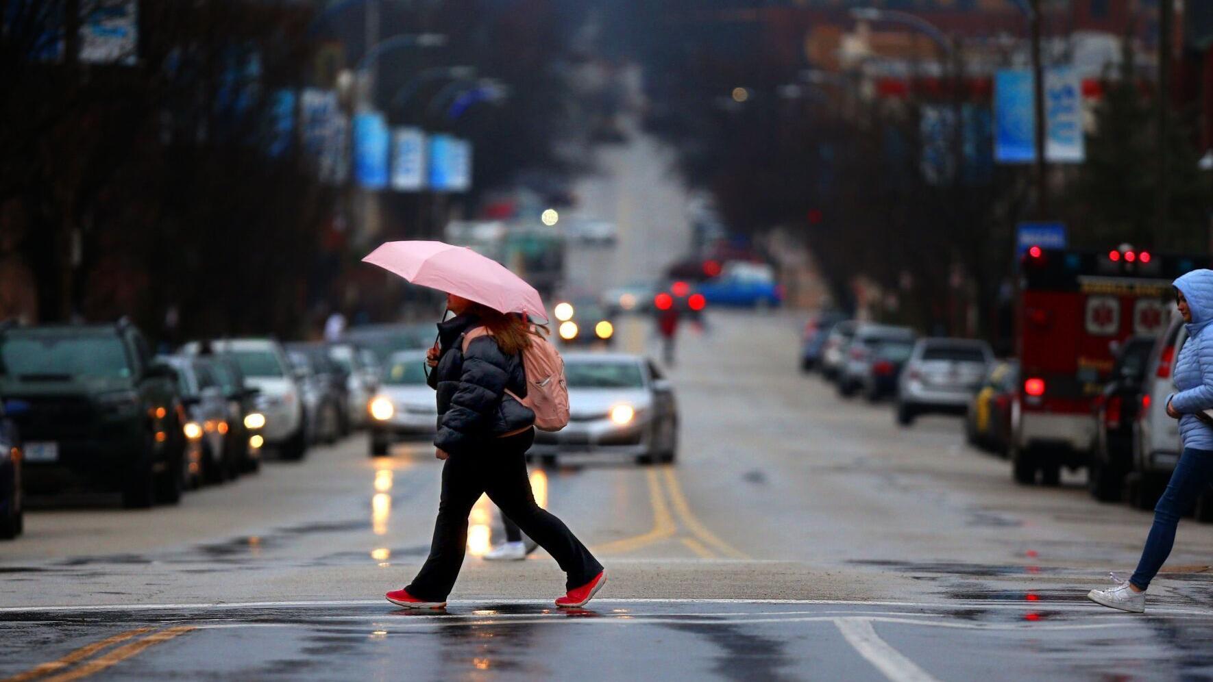 Thursday and Friday will be wet for the St. Louis region and areas to the south